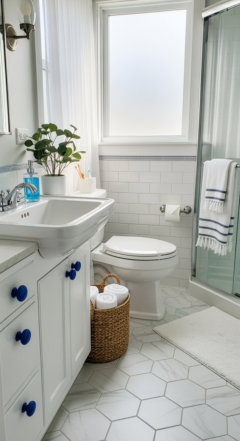 cabinet hardware transformation on a budget