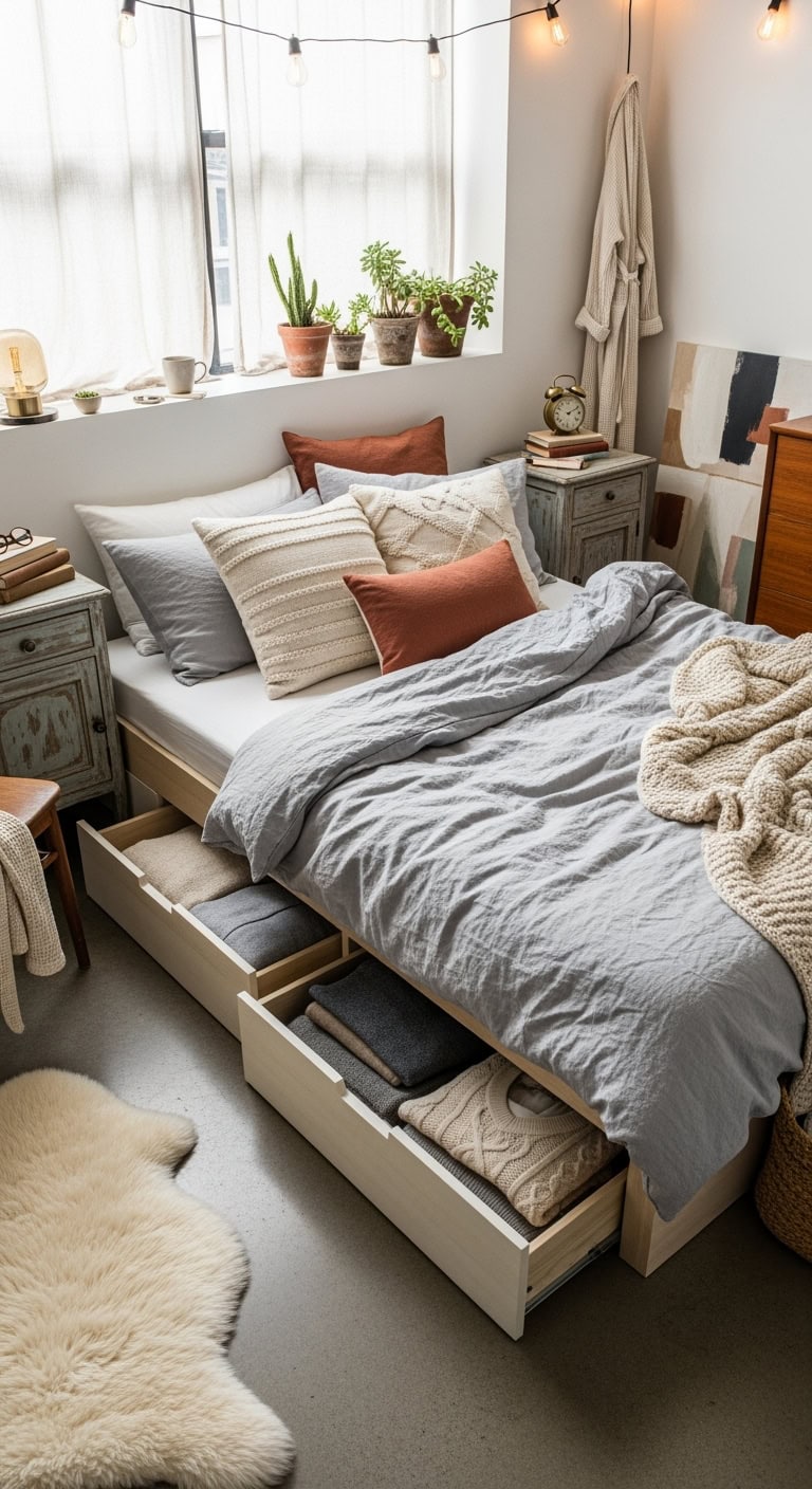 maximized versatile under bed storage solutions