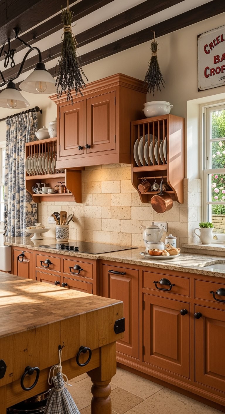 rustic french country kitchen charm