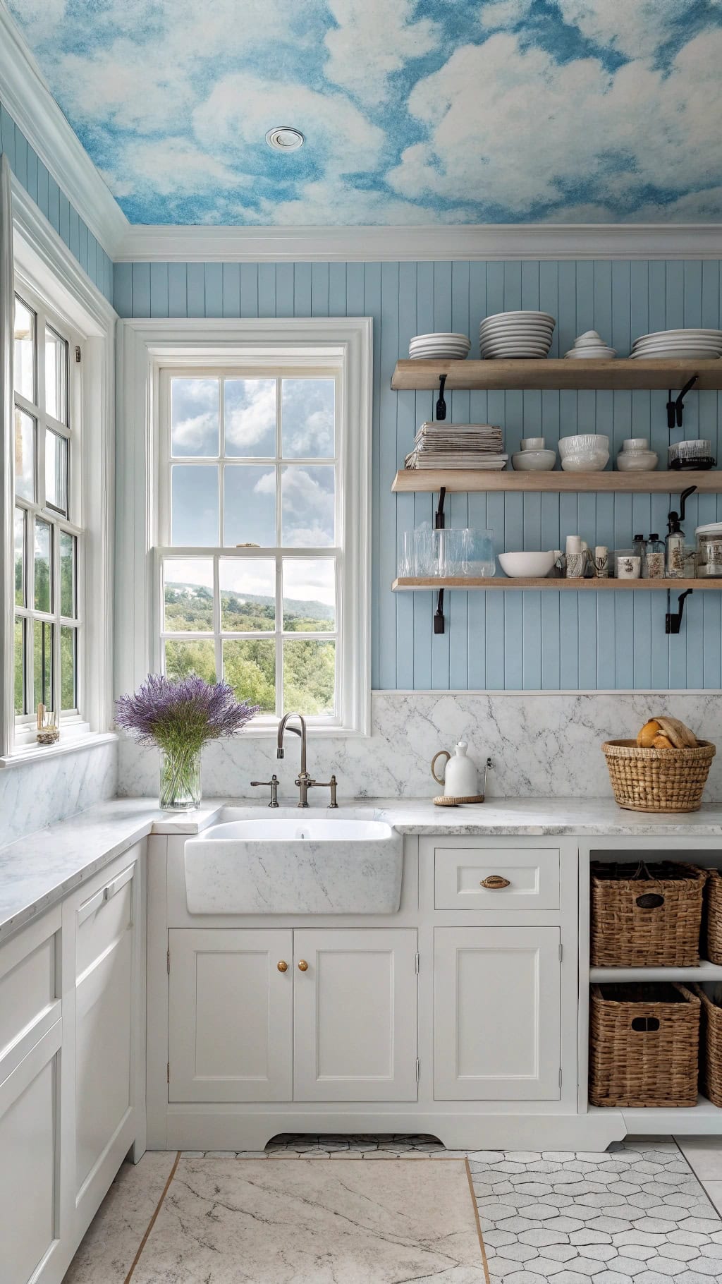 cerulean wall paint techniques