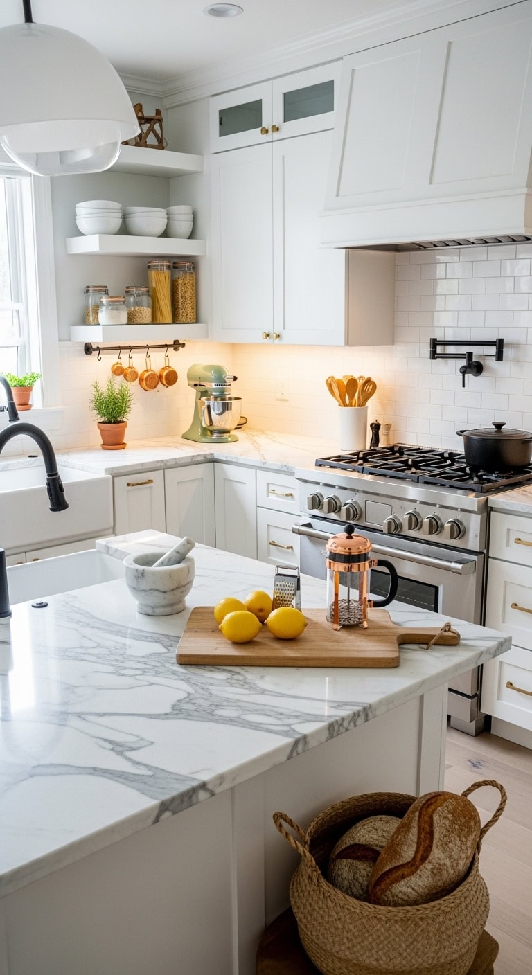 tech integrated contemporary smart kitchen