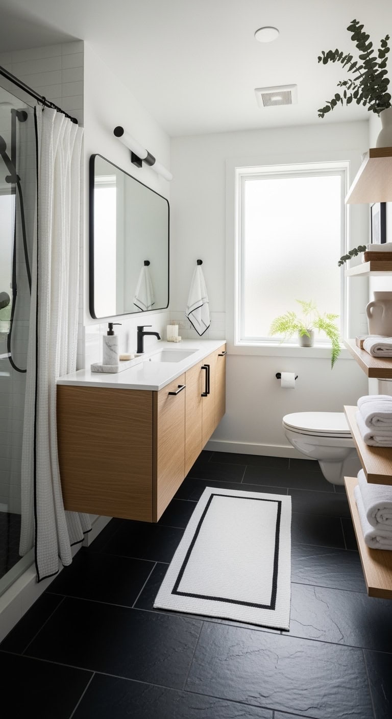 scandinavian spa inspired bathroom retreat