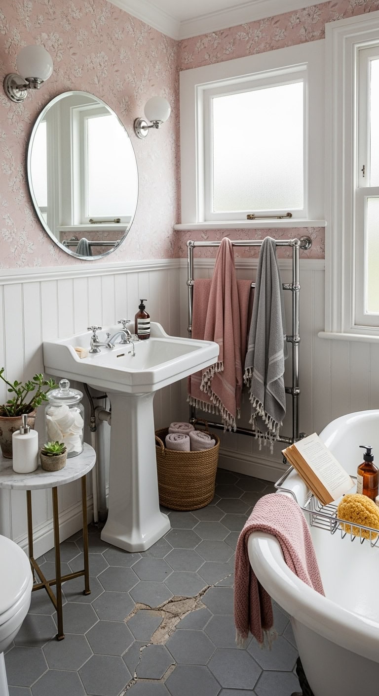 wallpaper peels unexpectedly embrace imperfect design