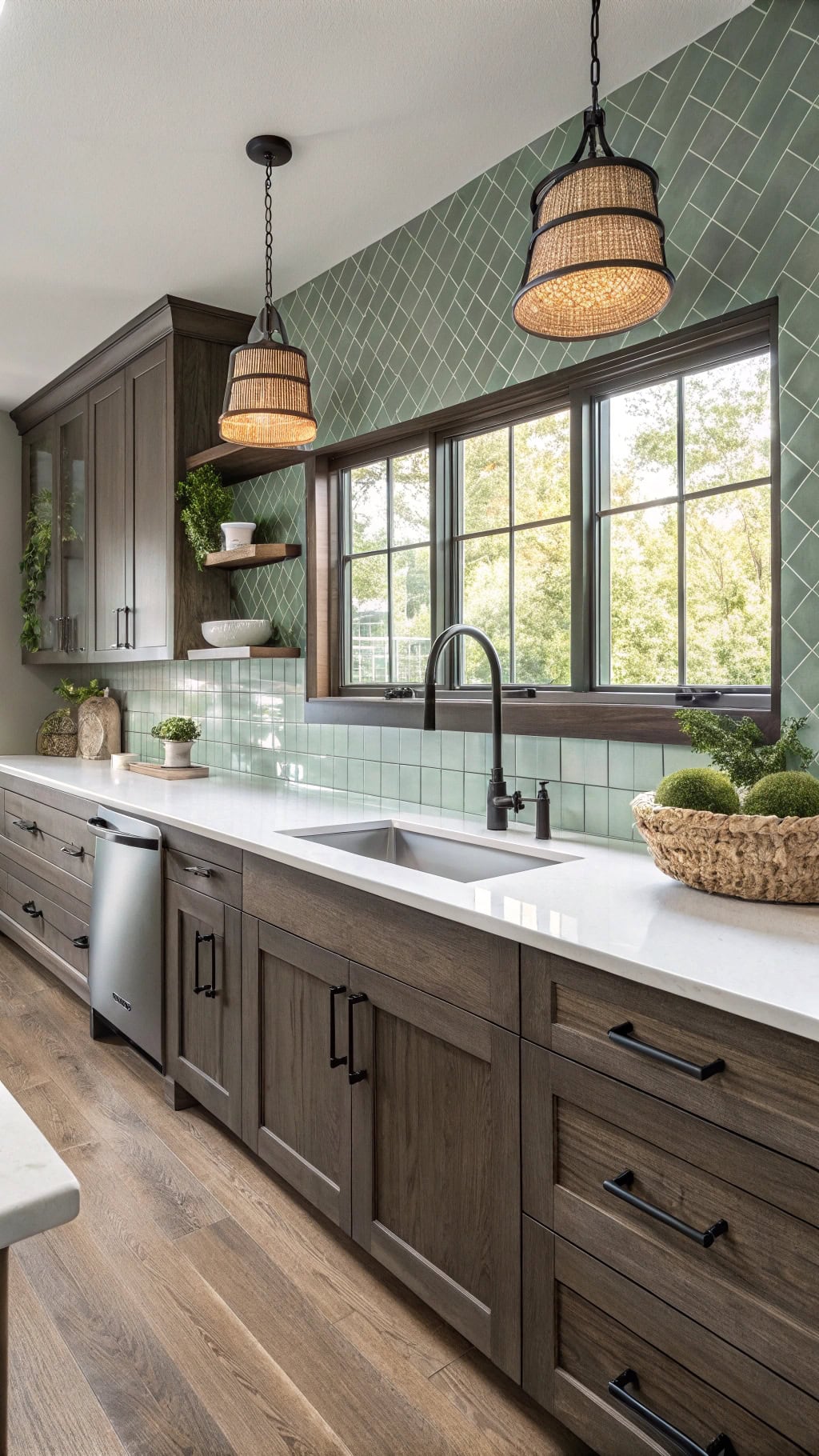 cozy modern kitchen transformation