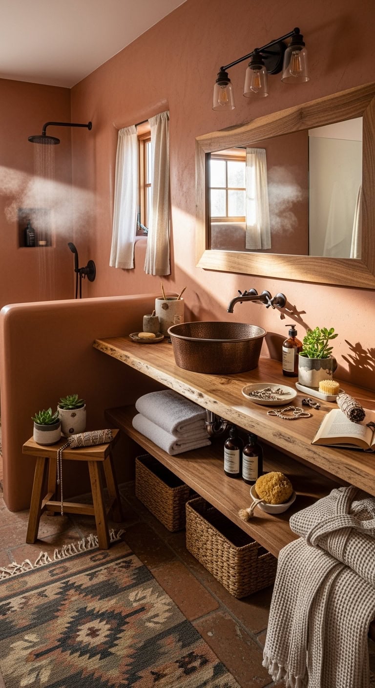 desert oasis bathroom retreat