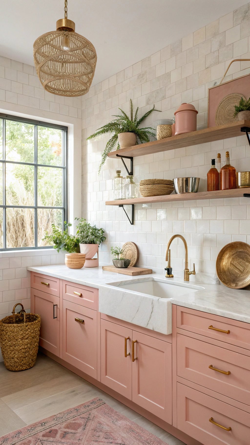 zen glam kitchen retreat