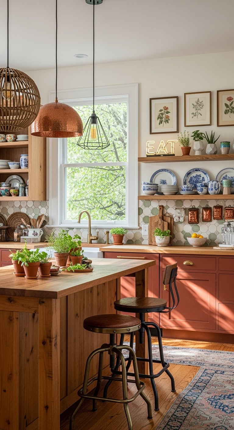 eclectic vibrant intentional soulful