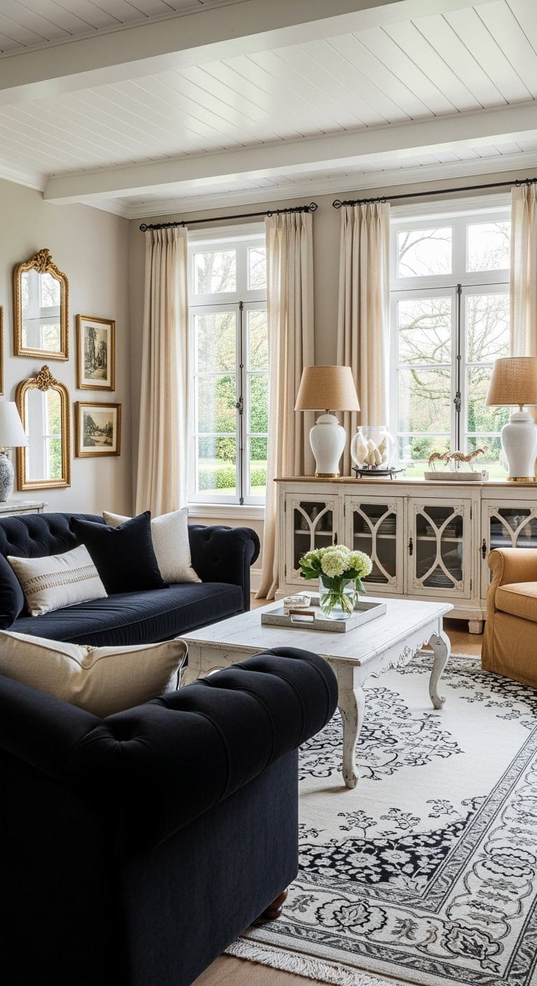 black velvet french country