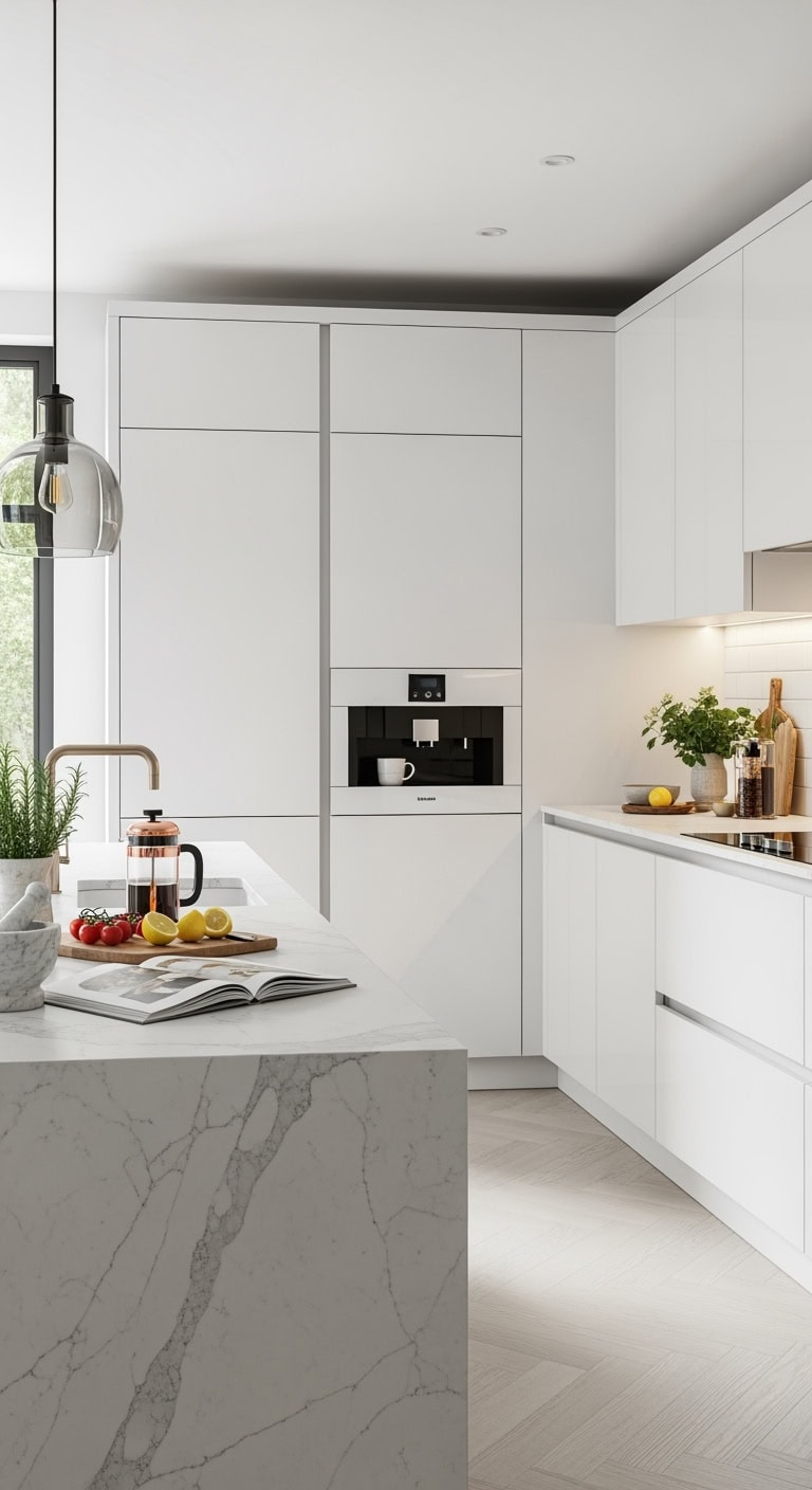 seamless kitchen appliance concealment magic