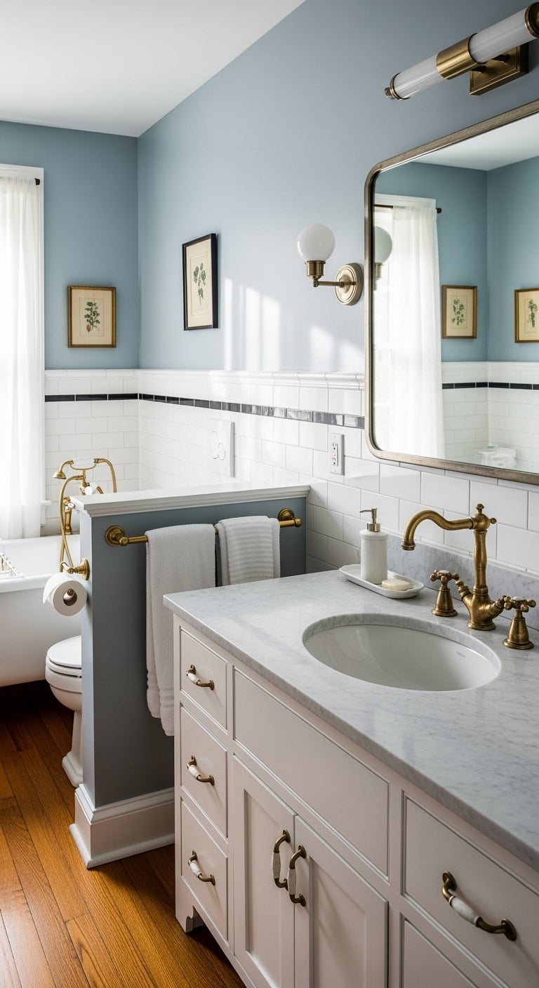 worn ornate collected over time brass accents