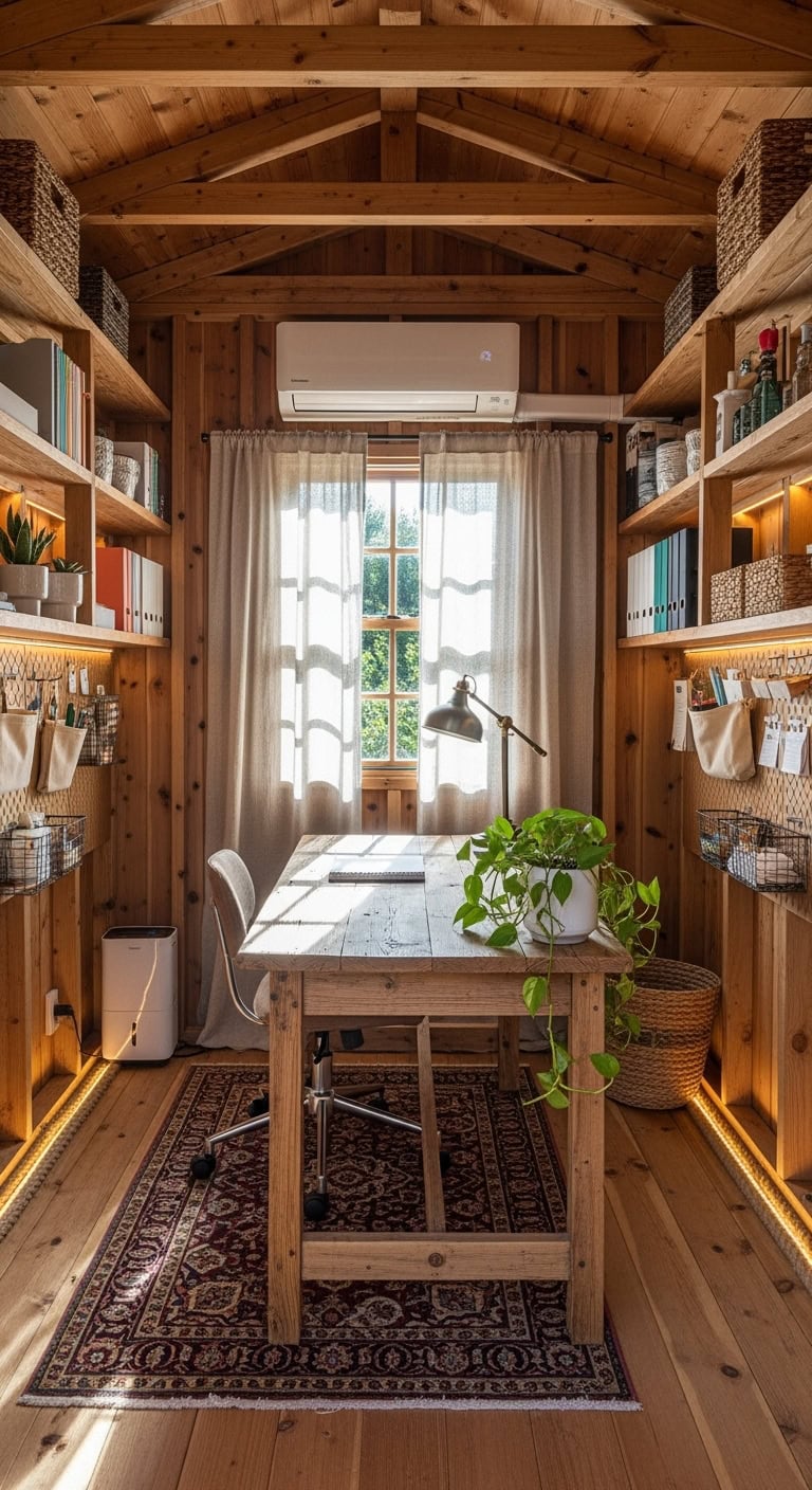 rustic charm meets modern utility