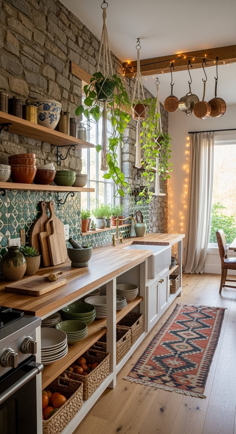 layered warm cozy free spirited