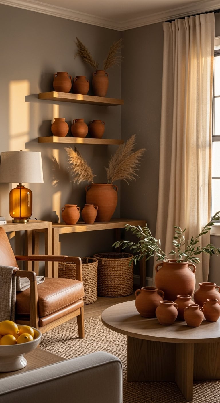 mediterranean minimalist sunset