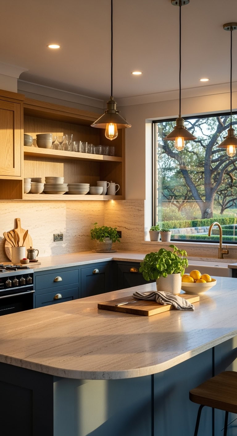 modern refined layered textured