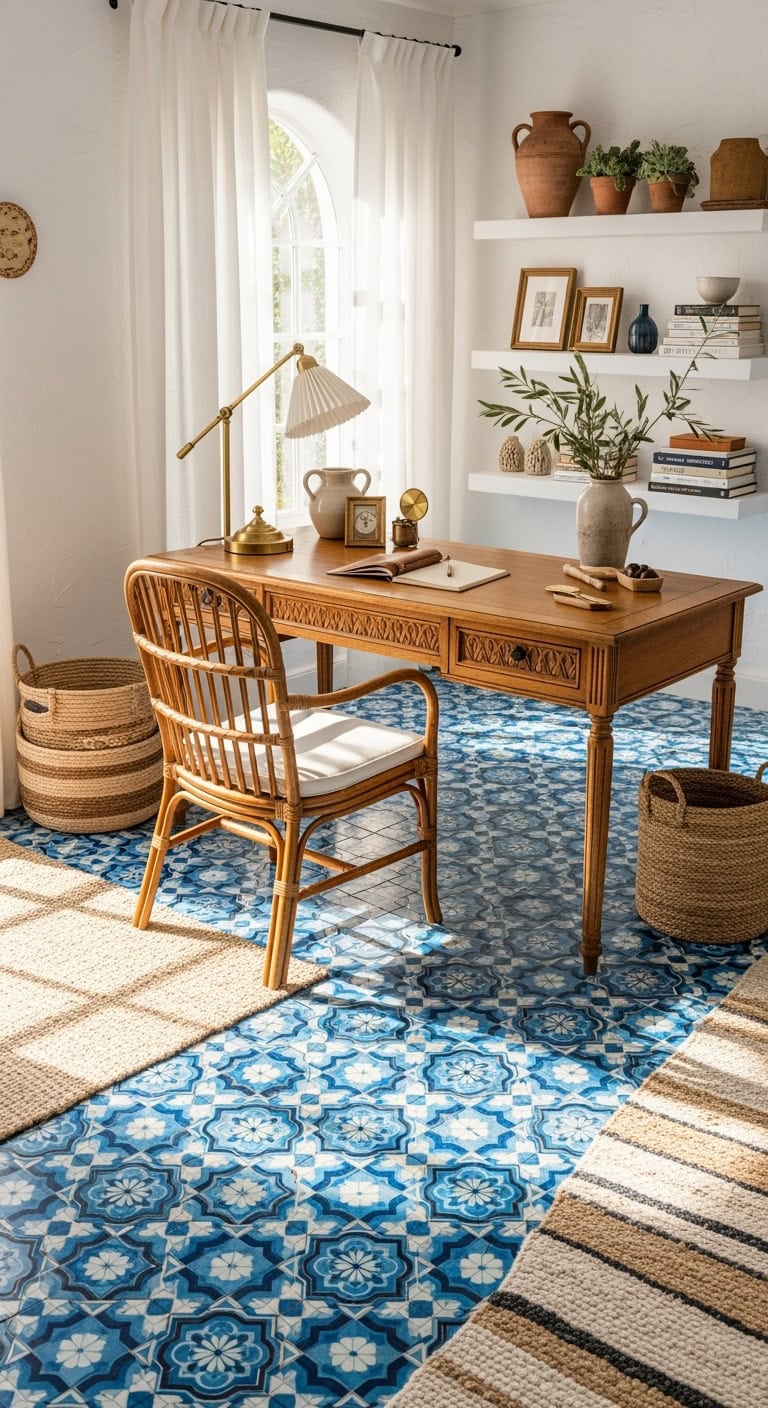 coastal mediterranean tile flooring oasis