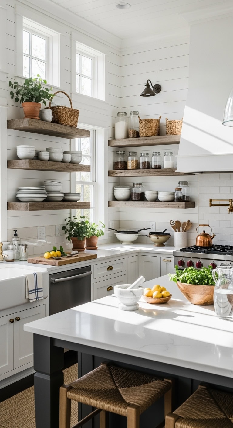 breezy cottage beach inspired kitchen