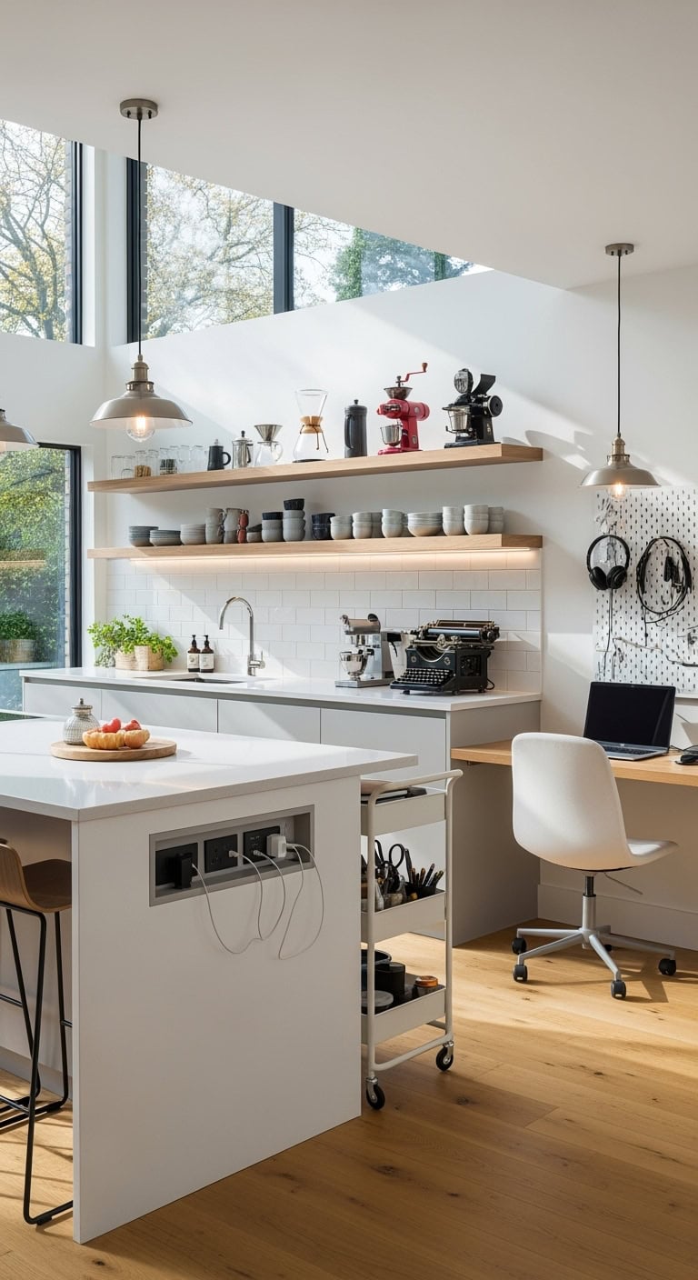 modern integrated workspace purposeful