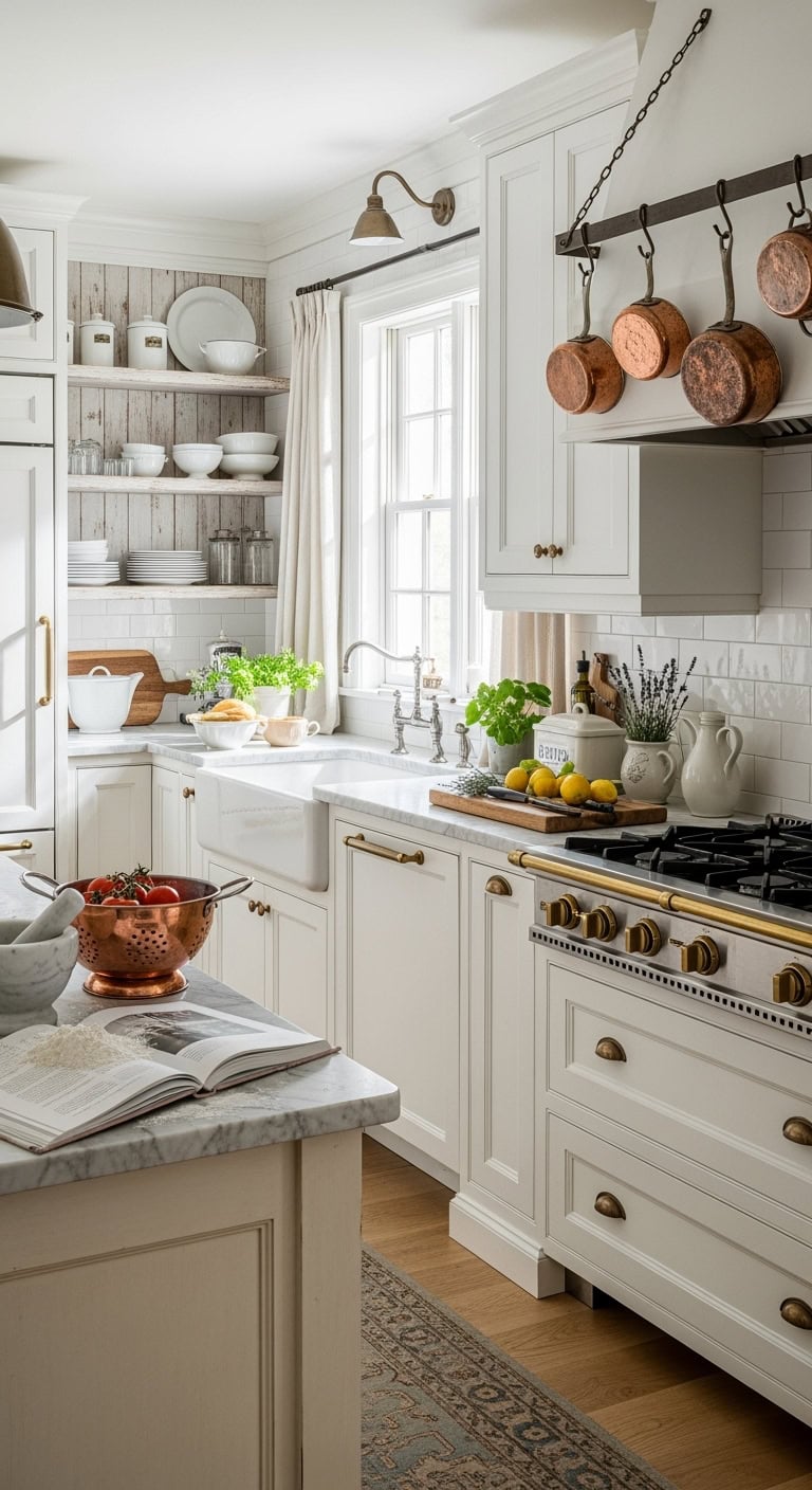 rustic french countryside hardware accents