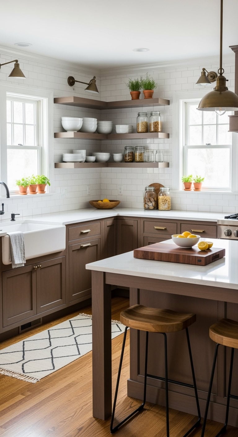 mocha kitchen elegance defined