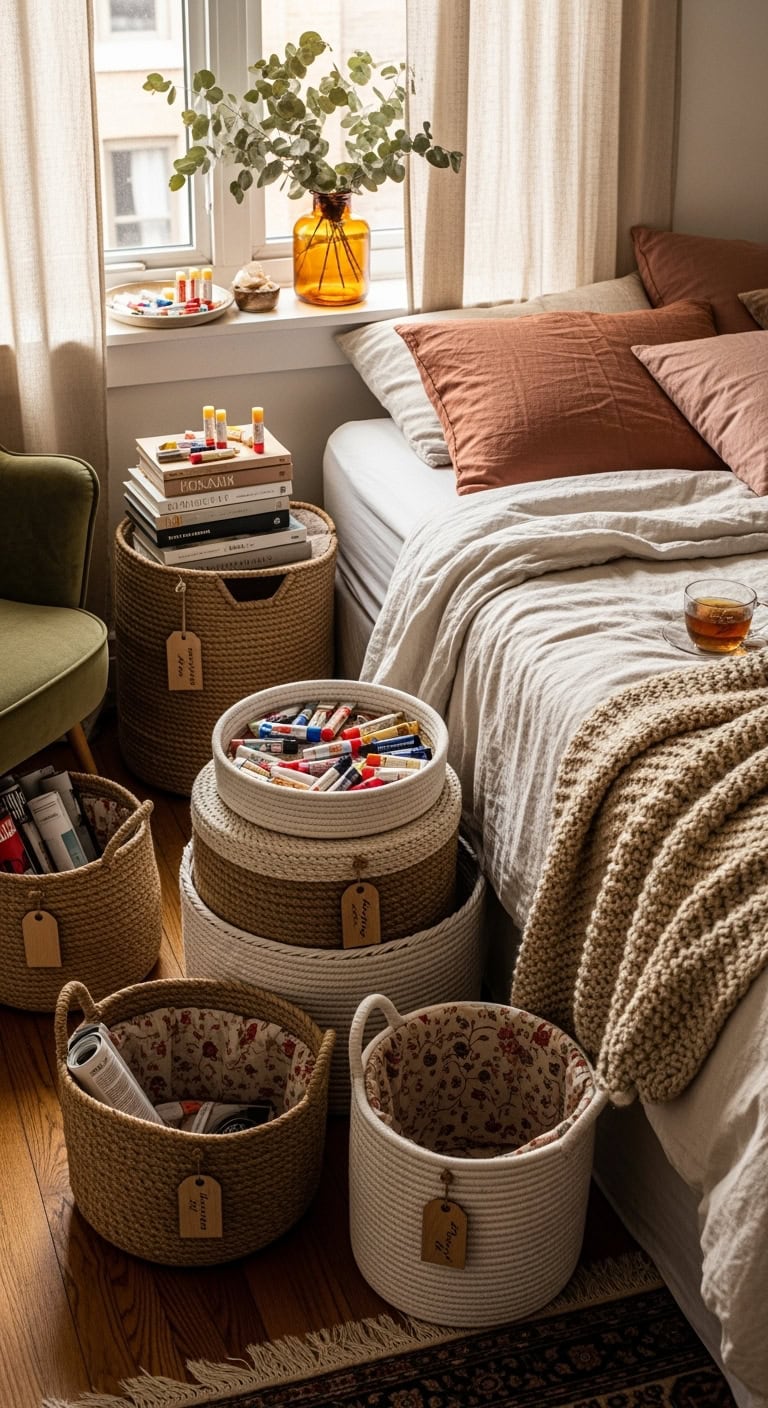 versatile woven basket storage solutions