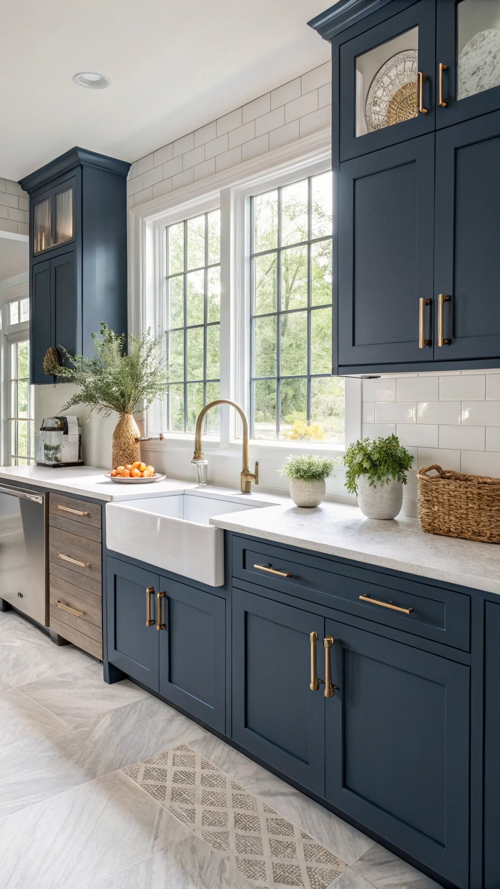 matte finish cabinet elegance