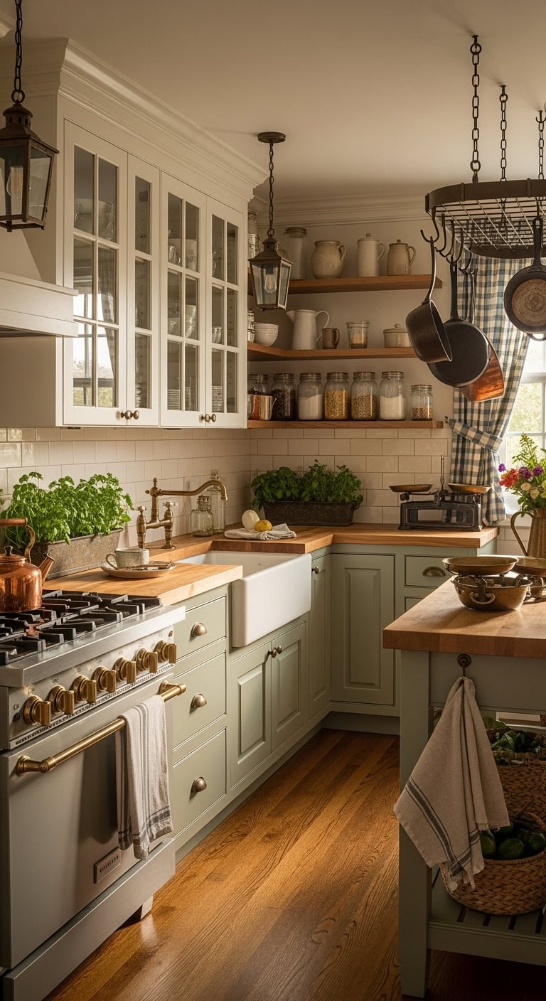 cottage bronze kitchen charm