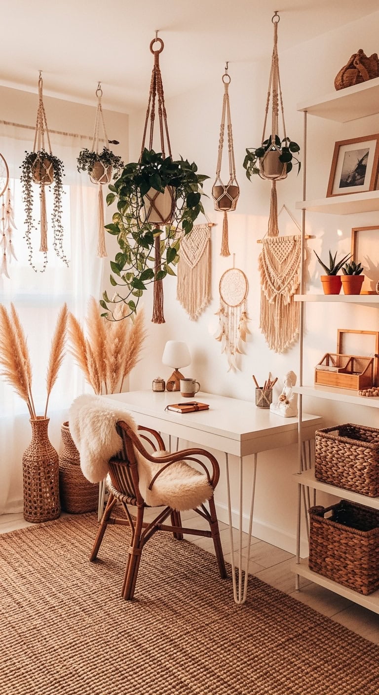 dreamy natural boho sanctuary