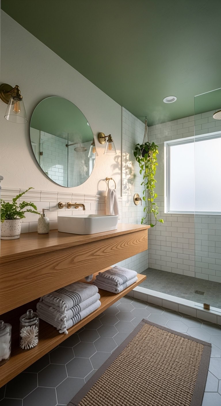 cozy woodland retreat ceiling sanctuary