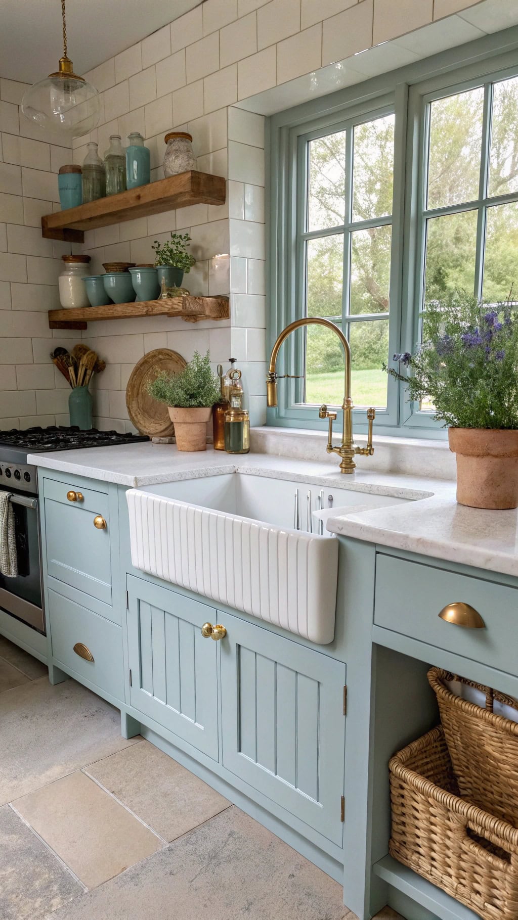 farmhouse sink with charm