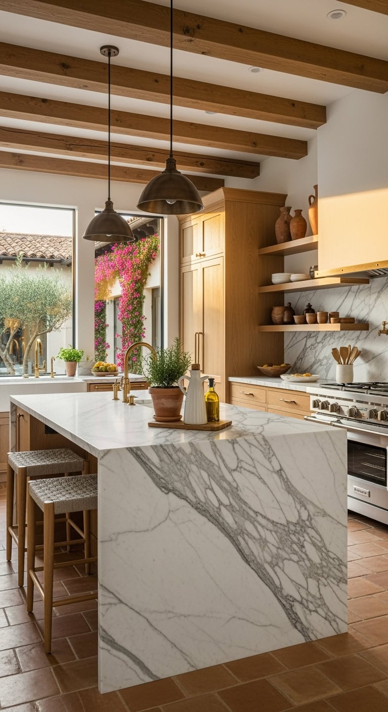 elegant organic and timeless kitchen design