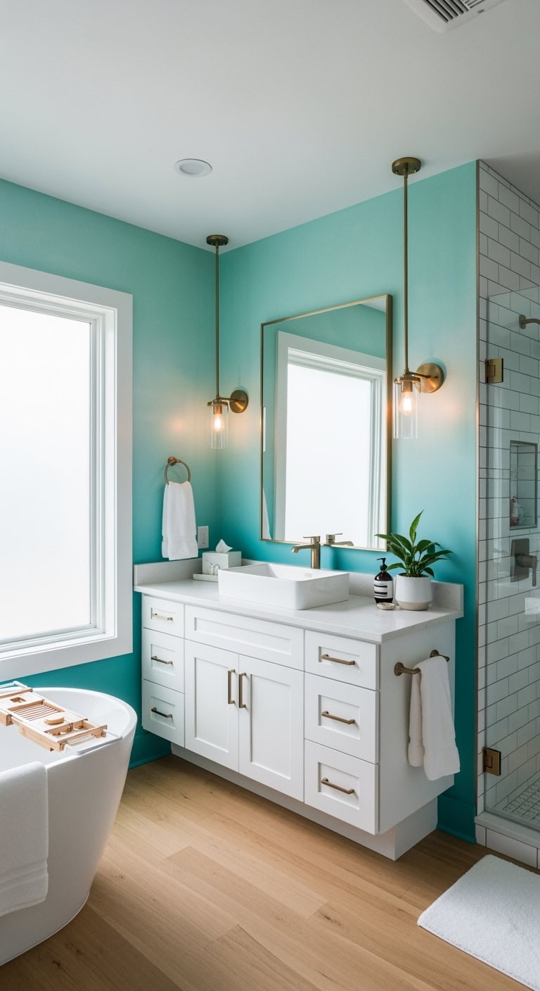 ocean inspired gradient effect