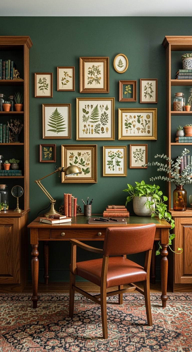 dark academia plant paradise