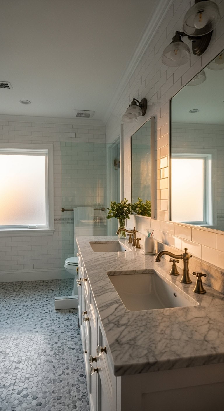 customizable color coded bathroom organization system