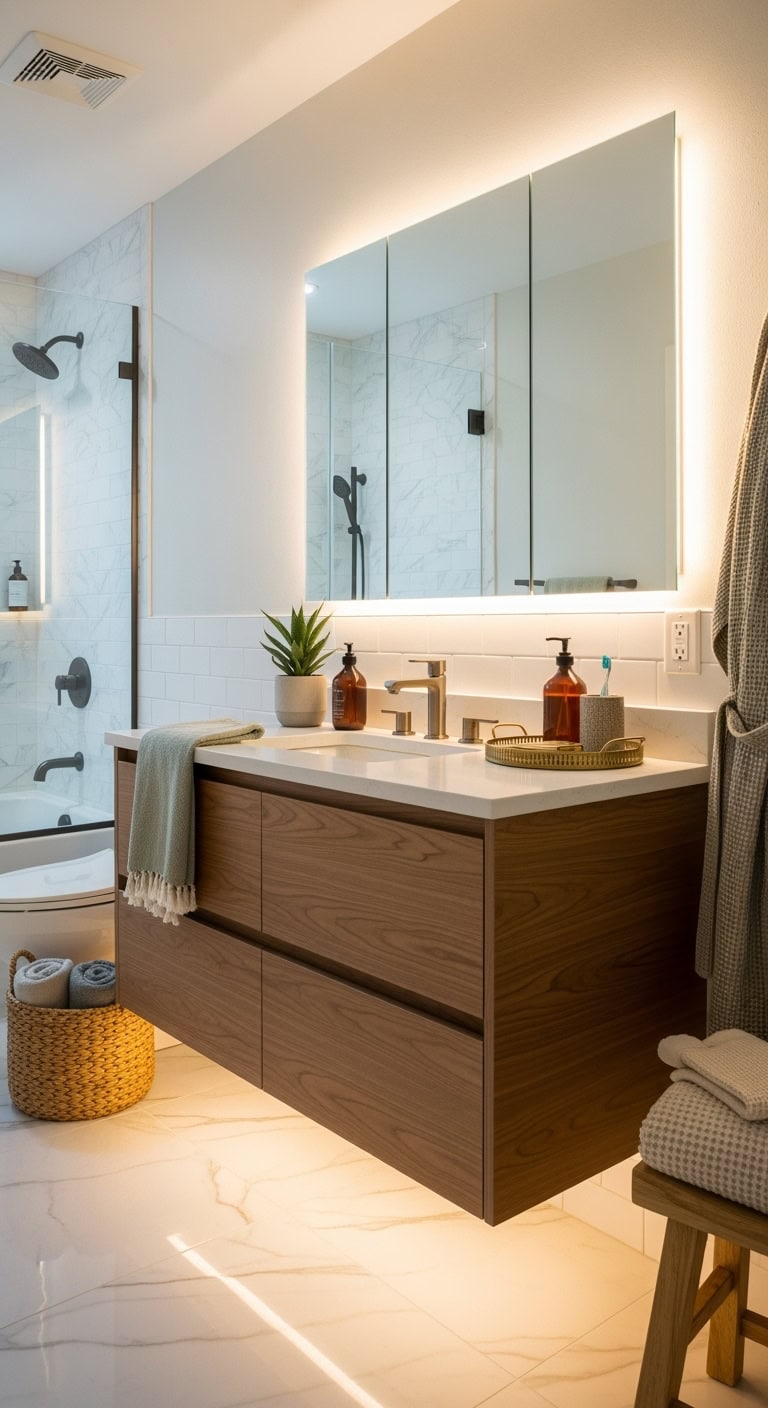 under cabinet lighting transforms spaces