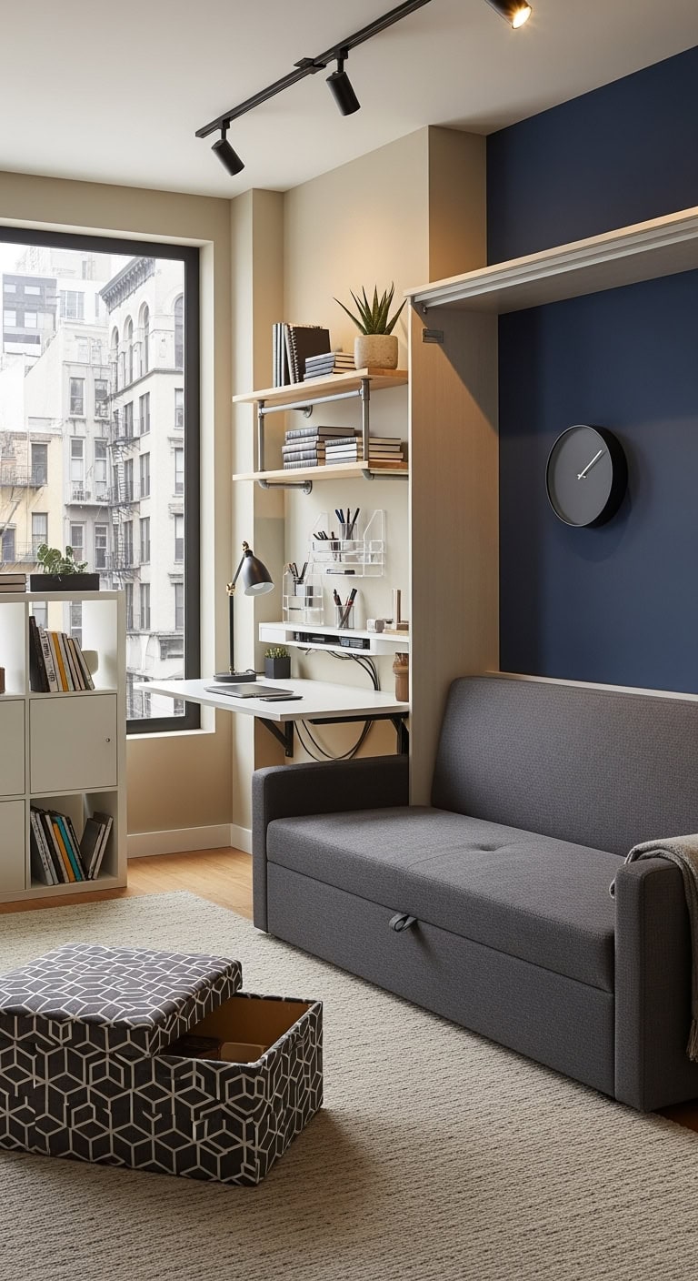 convertible murphy bed sofa studio