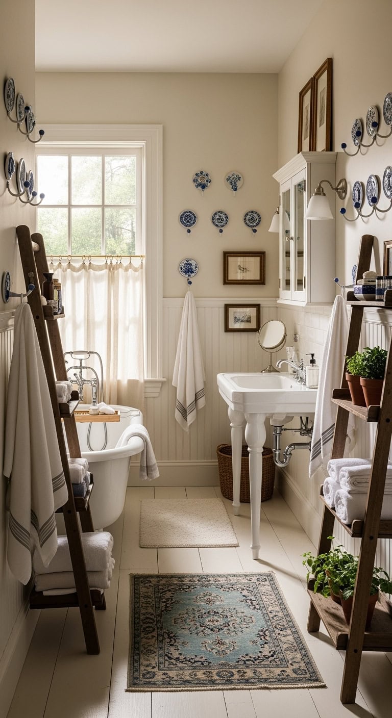 charming french country bathroom decor