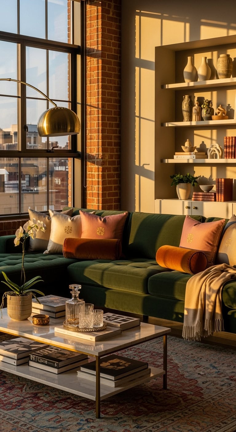 curated silk throw pillows essential