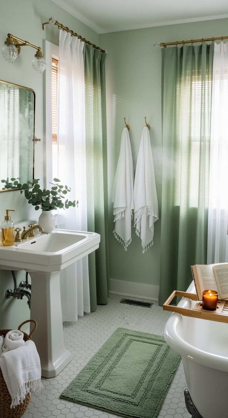 effortless elegance in bathroom decor