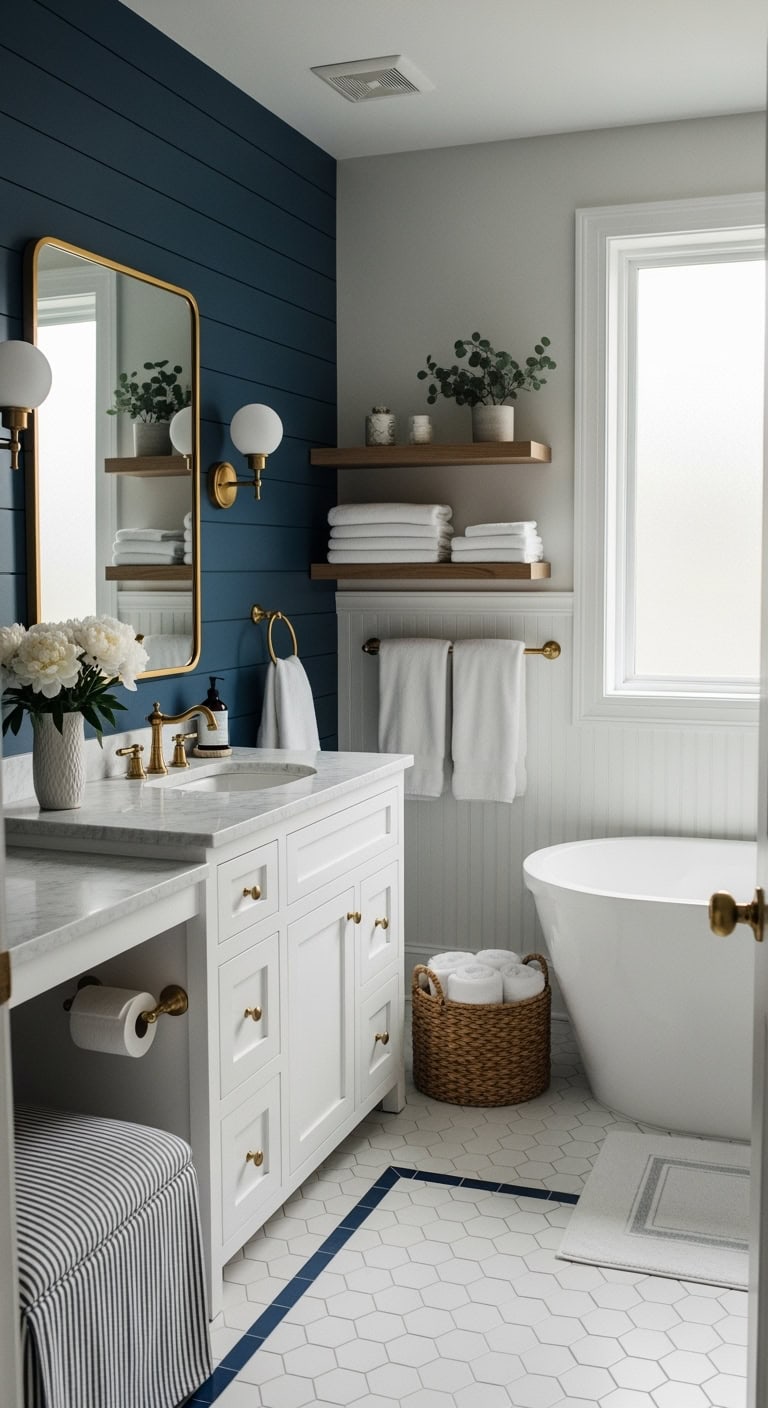 wallpaper s bold bathroom transformation potential