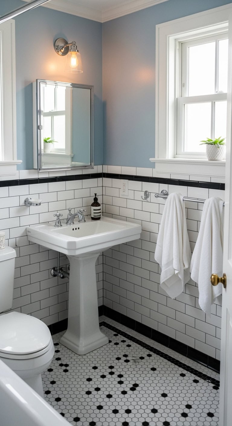 vintage bathroom elegance reimagined