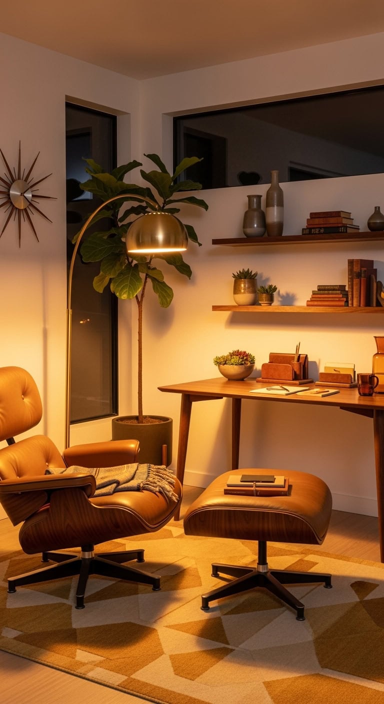 warm minimal vintage sculptural