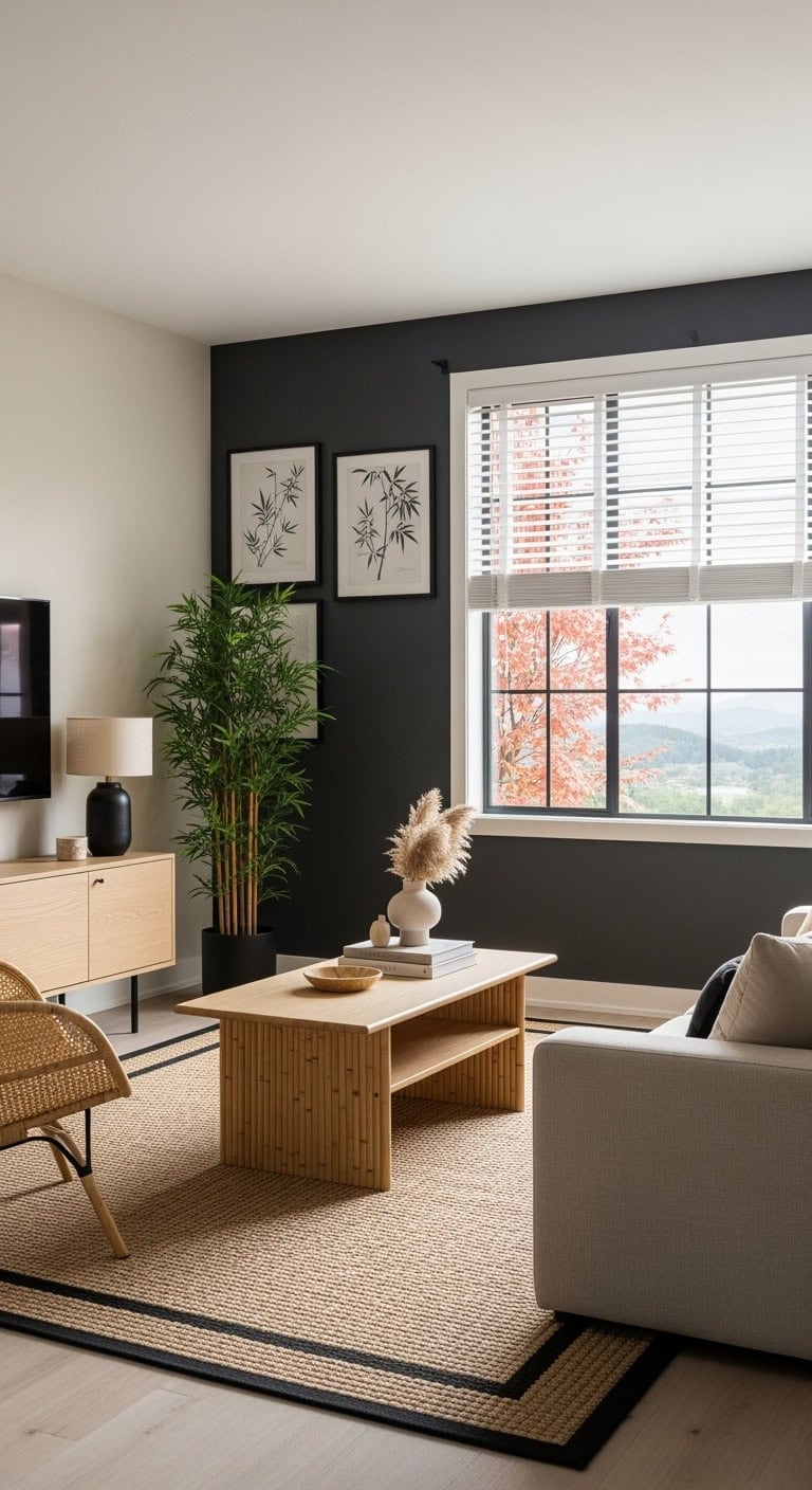 japandi beige sofa retreat