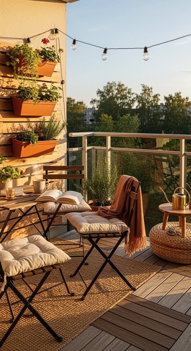 intimate sunrise coffee corner retreat