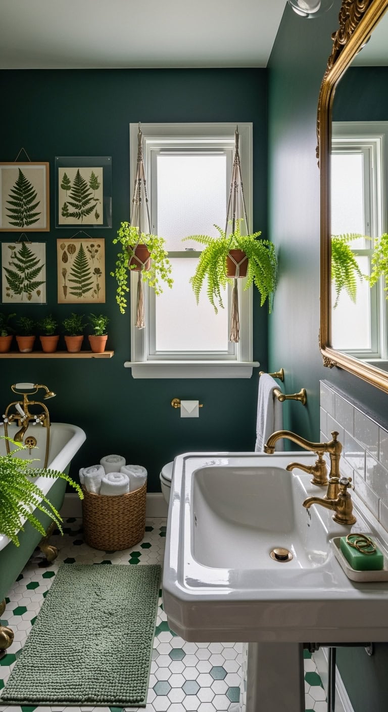 lush natural earthy botanical