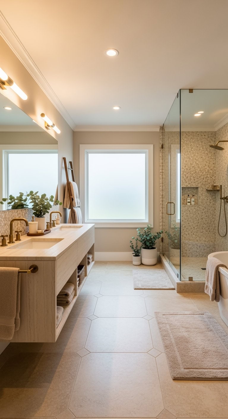 beige non slip flooring stylish options