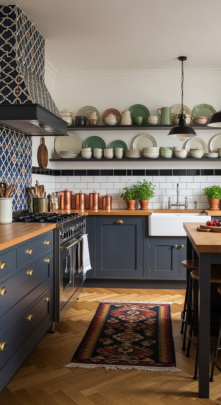 eclectic kitchen design elements