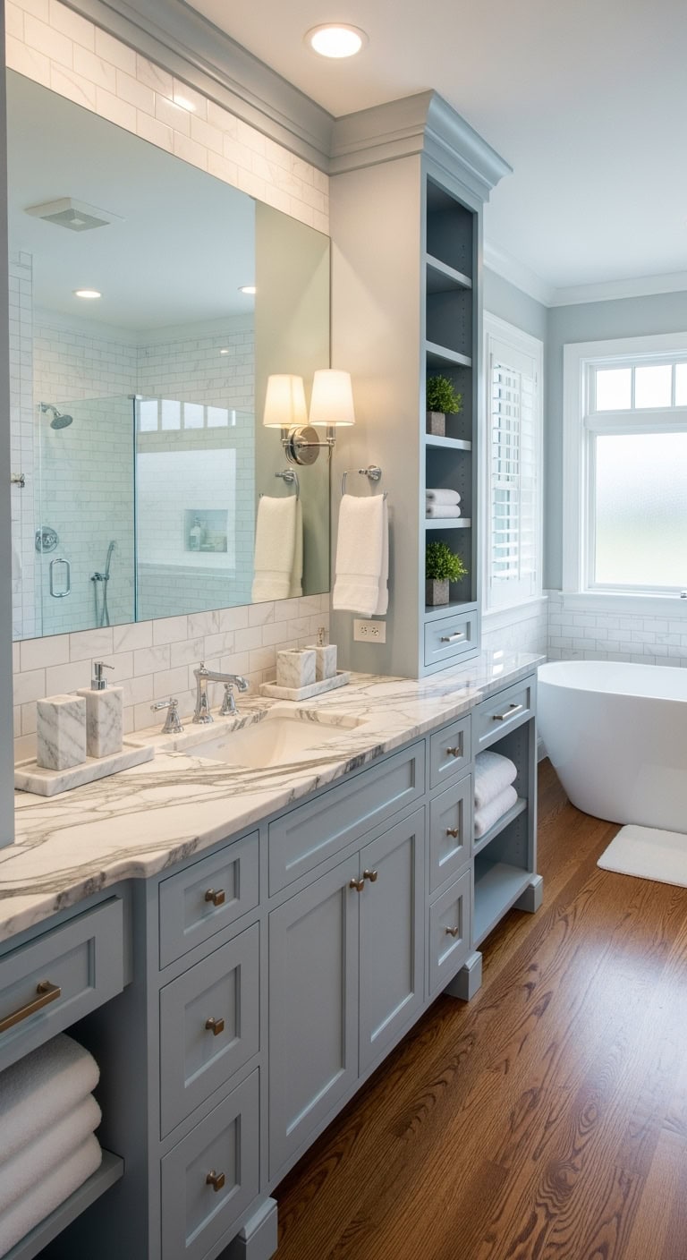 luxurious contrasting versatile marble clad