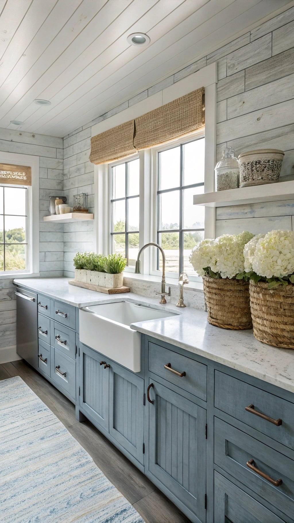 coastal rustic cabinet elegance