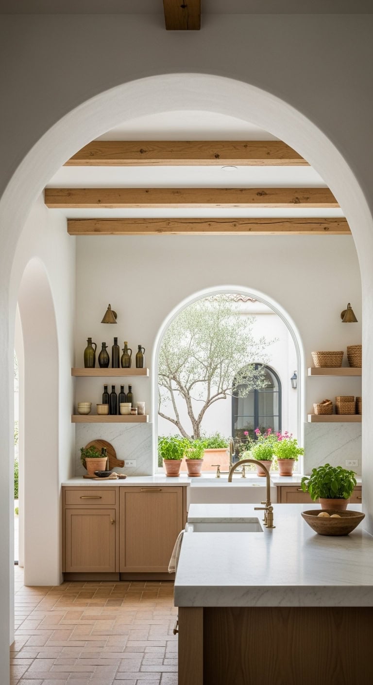 villa inspired arched oasis