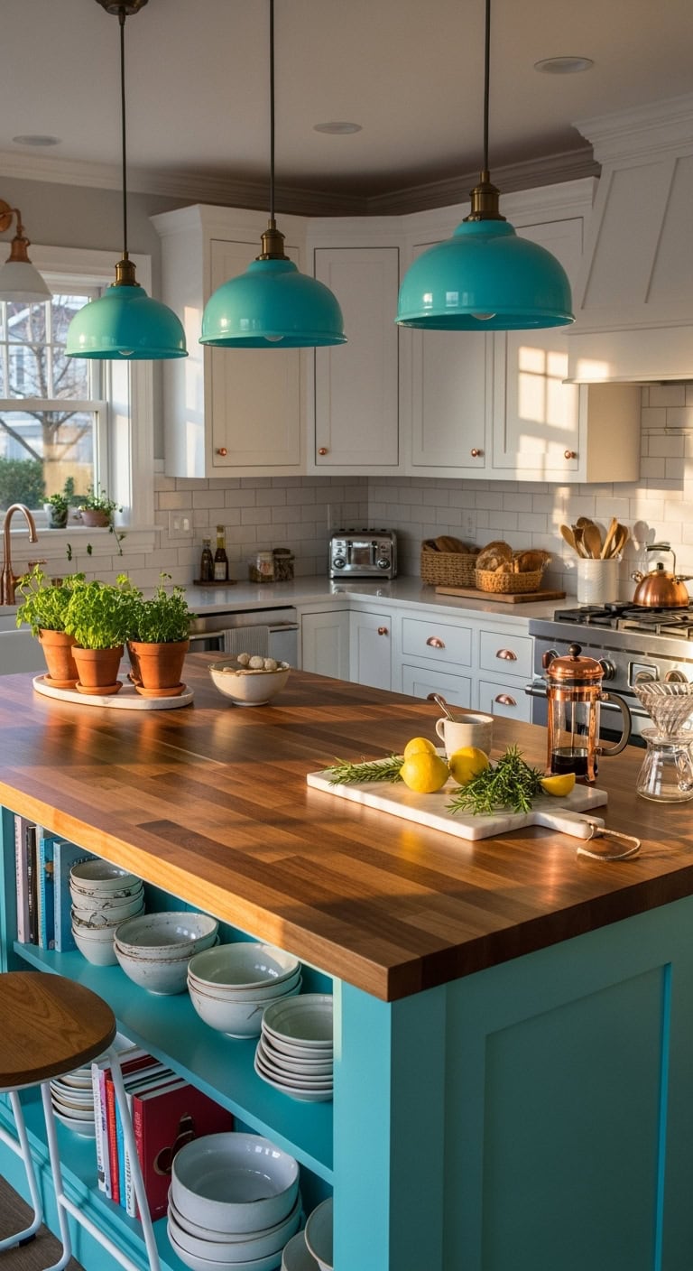 turquoise island centerpiece styling showcase